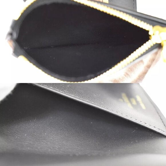 LOUIS VUITTON DAUPHINE COMPACT TRIFOLD WALLET MONOGRAM REVERSE LEATHER 50RC365 - Picture 7 of 14